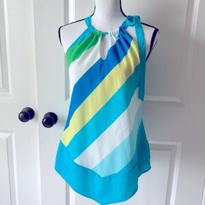 New York & Company sleeveless blouse top Small